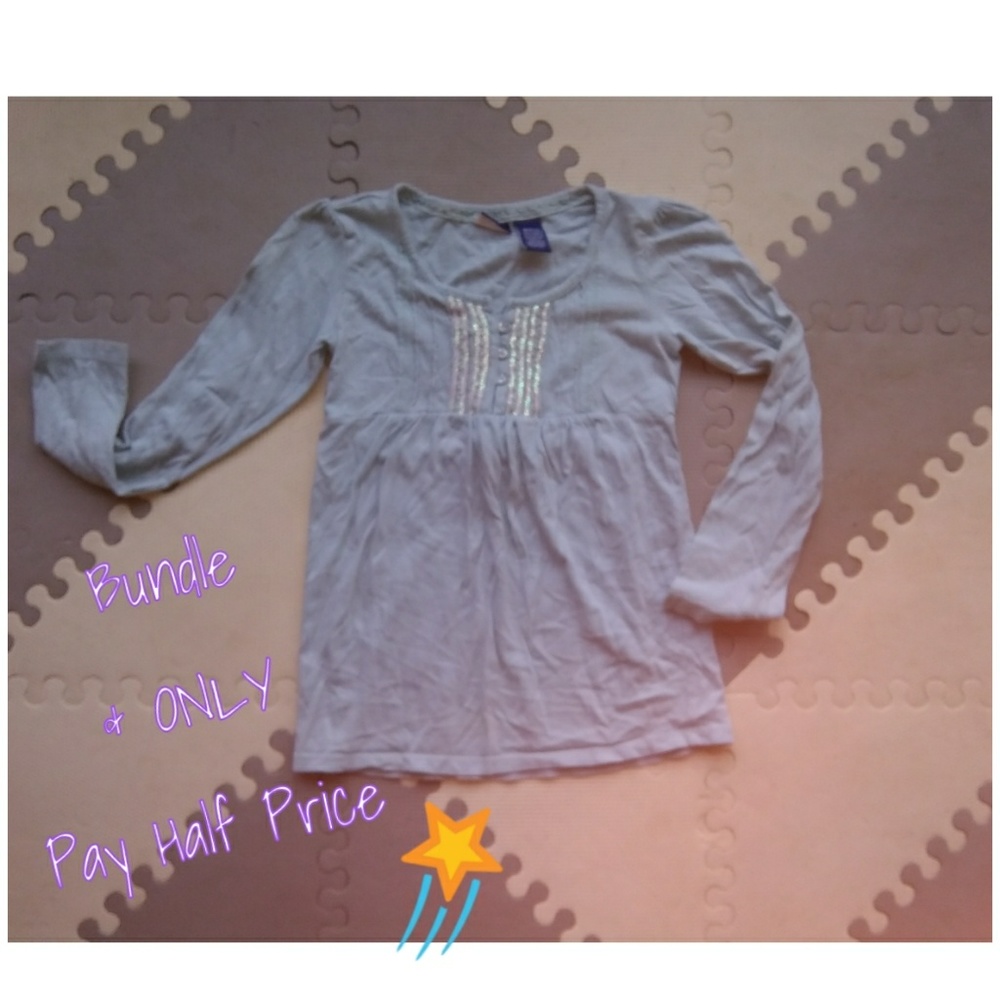 🐘🌠Lavender Girls Size 10 Hippi Top